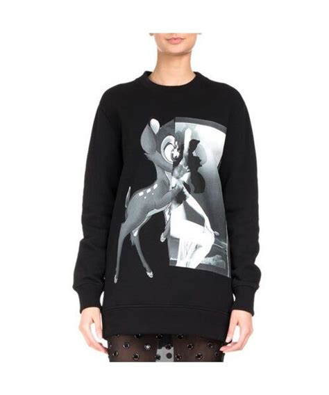 givenchy bambi crewneck|Givenchy sweatshirt fleece.